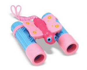 Melissa & Doug Sunny Patch Bixie Butterfly Toy Binoculars for Kids
