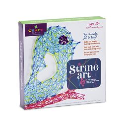 Ann Williams Group Craft-tastic String Art Kit III – Craft Kit Makes 3 Large String Art Canvases